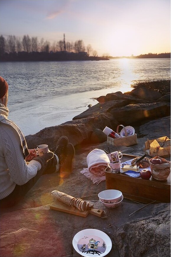 Arabia Finland Muminci Zdjela Love