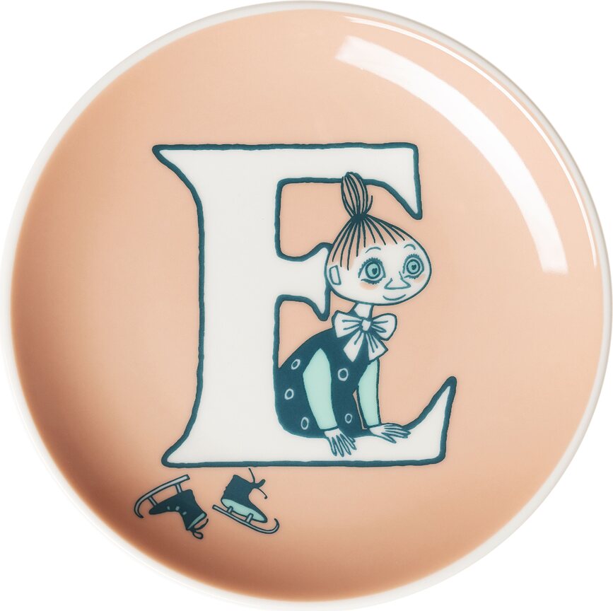 Assiette à goûter Arabia Finland ABC Moomin E 10,5 cm