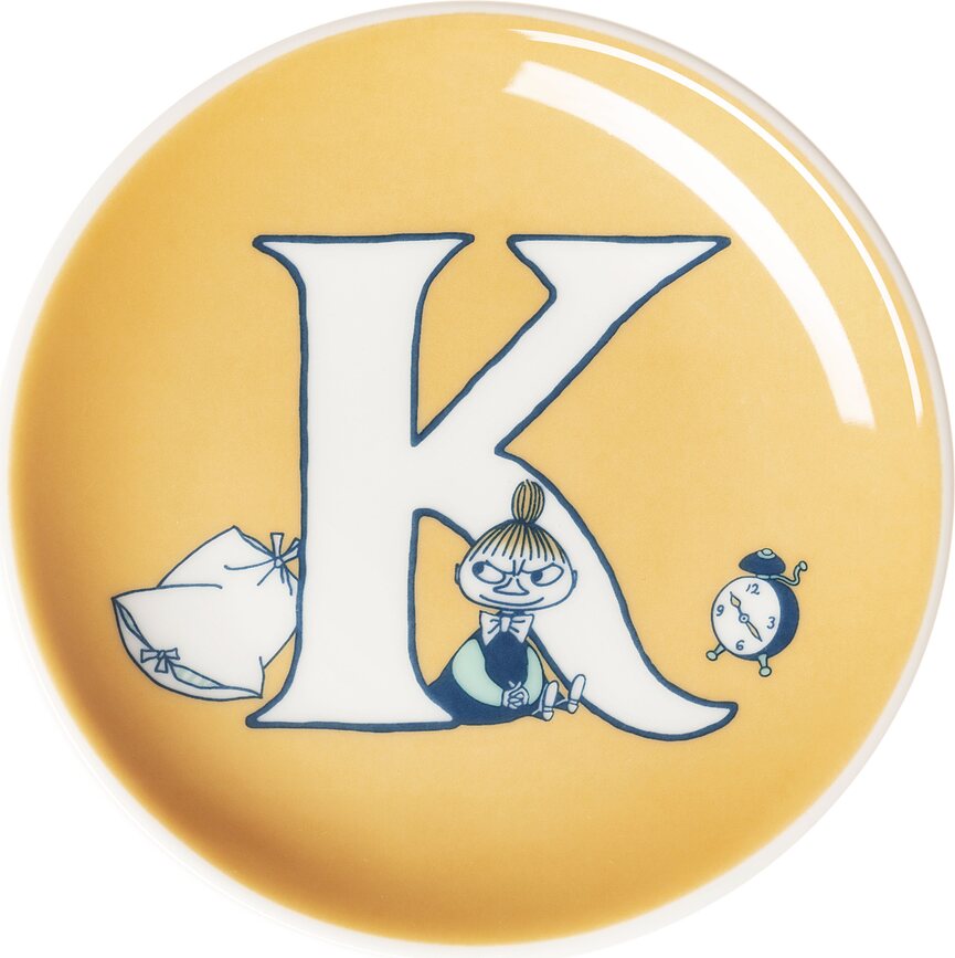 Assiette à goûter Arabia Finland ABC Moomin K 10,5 cm