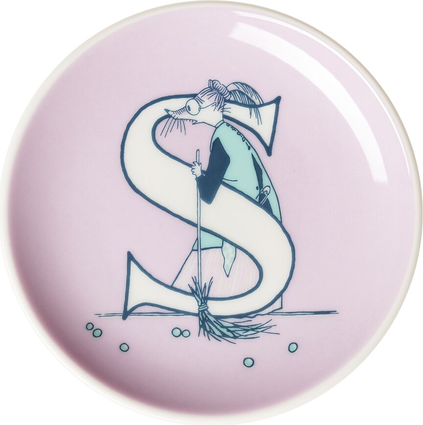 Assiette à goûter Arabia Finland ABC Moomin S 10,5 cm