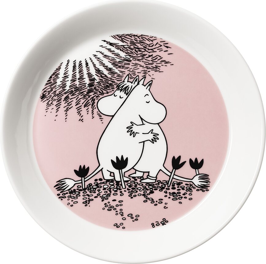 Assiette Arabia Finland Moomin 'Love 30' 19 cm