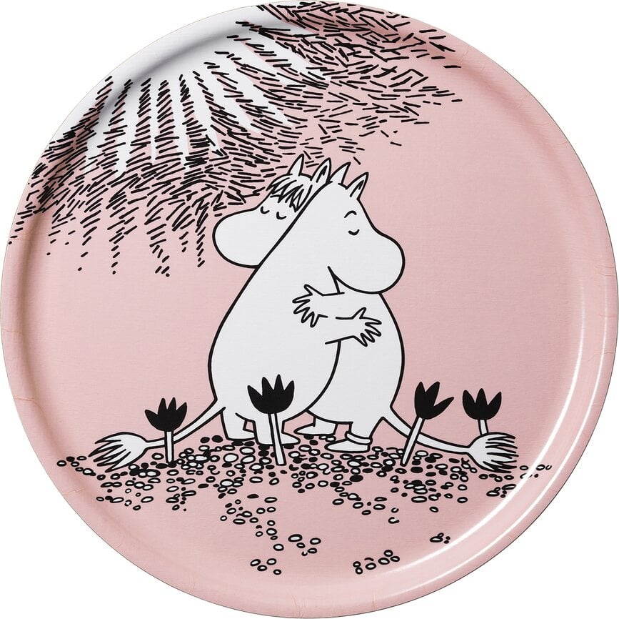 Bandeja de servir Arabia Finland Moomin 'Love 30' 35 cm