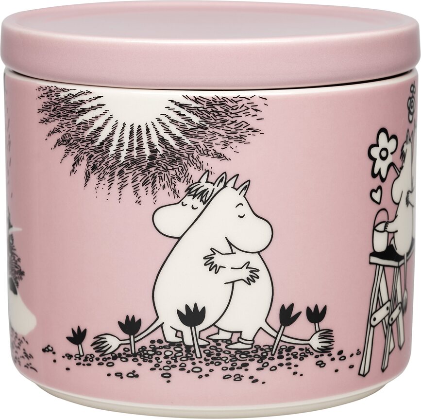Boîte de cuisine Arabia Finland Moomin 'Love 30' 700 ml