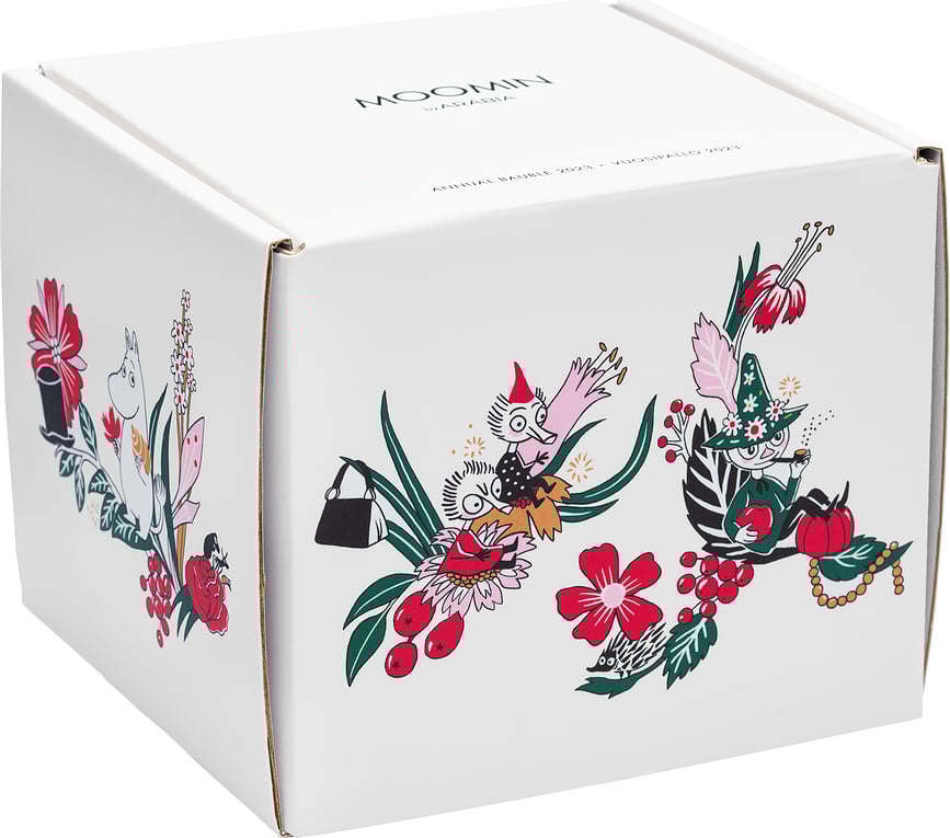 Bola de Navidad Moomin, diseño de Arabia Finland