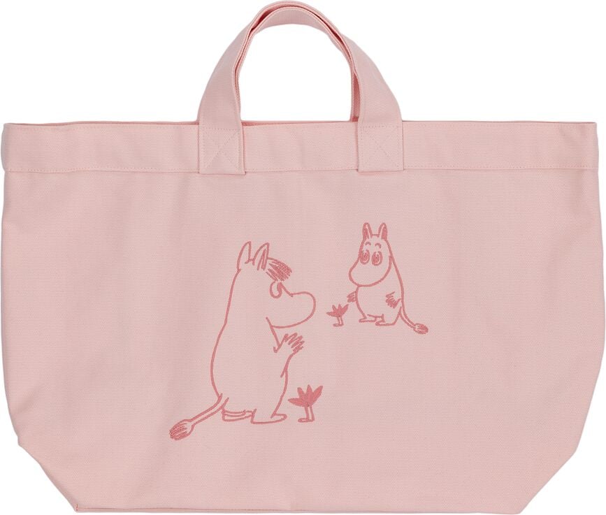 Bolsa de compra Arabia Finland Moomin Love, rosa