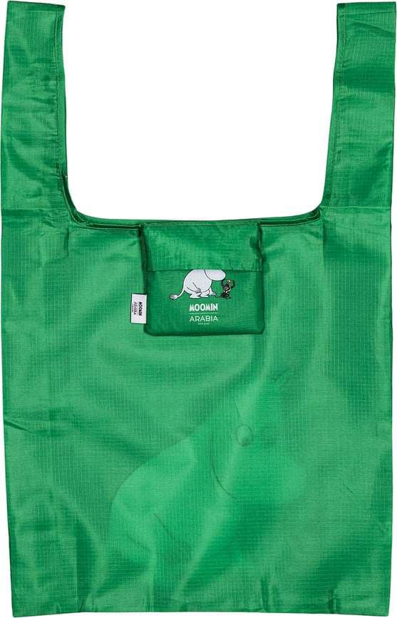 Bolsa plegable Arabia Finland Moomin Love, rosa