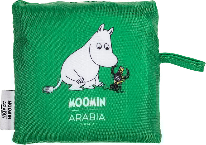 Bolsa plegable Arabia Finland Moomin Love, rosa