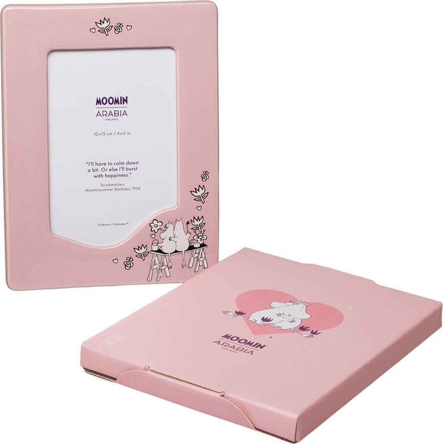 Cadre photo Arabia Finland Moomin 'Love 30'