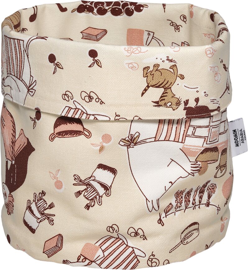 Cesta de almacenamiento Arabia Finland Moomin 'Housekeeping'