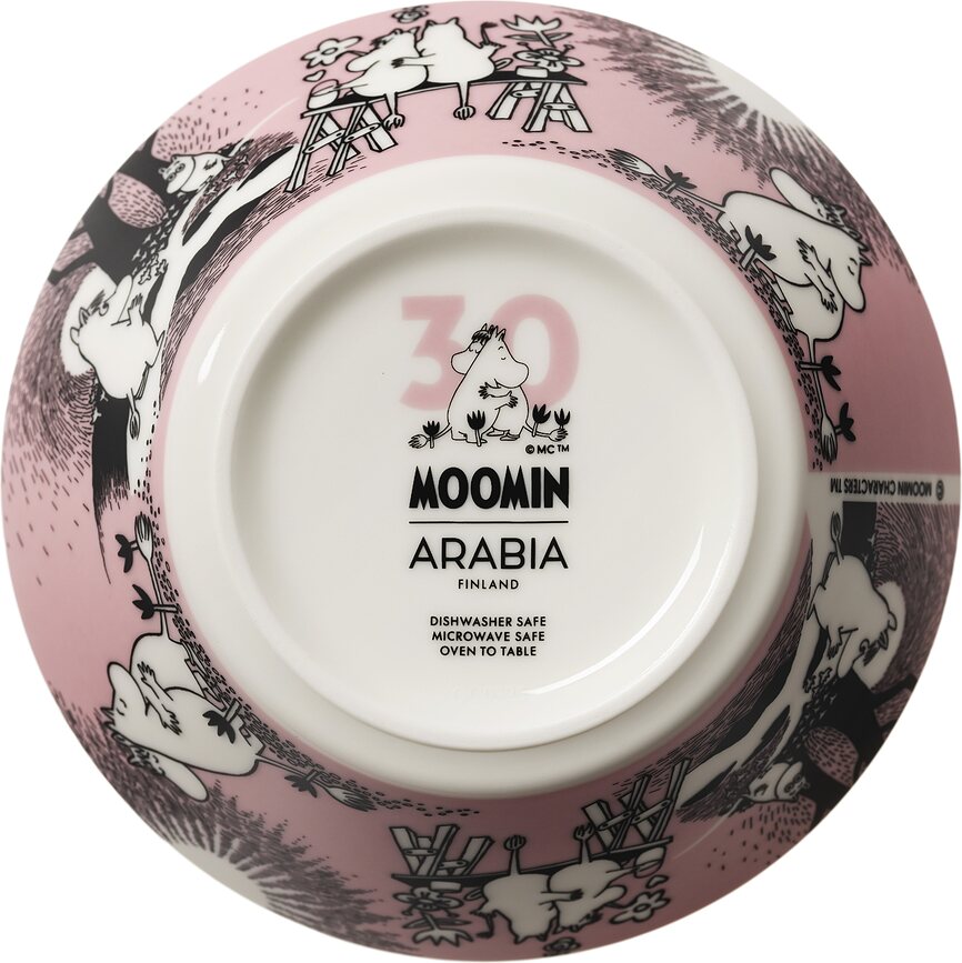 Cuenco Arabia Finland Moomin 'Love 30' 15 cm
