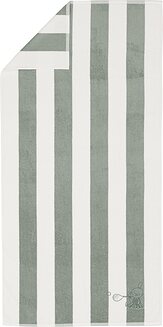 Dvielis Arabia Finland Stripes Mumini Mazā Mija zaļš 70 x 140 cm