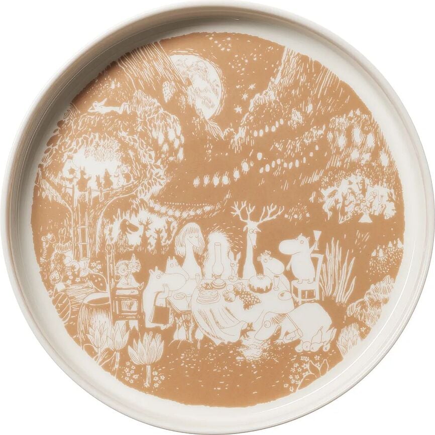 Fuente de servir Arabia Finland Moomin Festive Moments, 28 cm