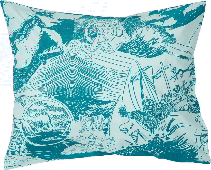 Funda de almohada Arabia Finland Moomin Sailing 50 x 60 cm
