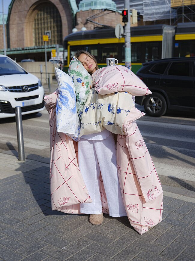 Funda Nórdica Los Moomin, Arabia Finland, 140 x 200 cm