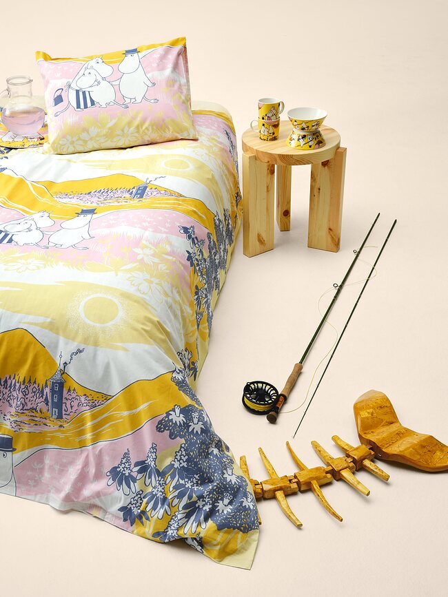 Funda de Cojín Arabia Finland Moomin Family Time, 50 x 60 cm, con estampado temático