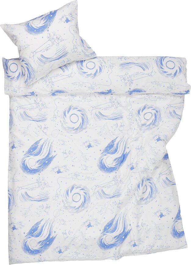 Funda Nórdica Muminki Comet Arabia Finland, 150 x 210 cm, con funda de almohada 50 x 60 cm
