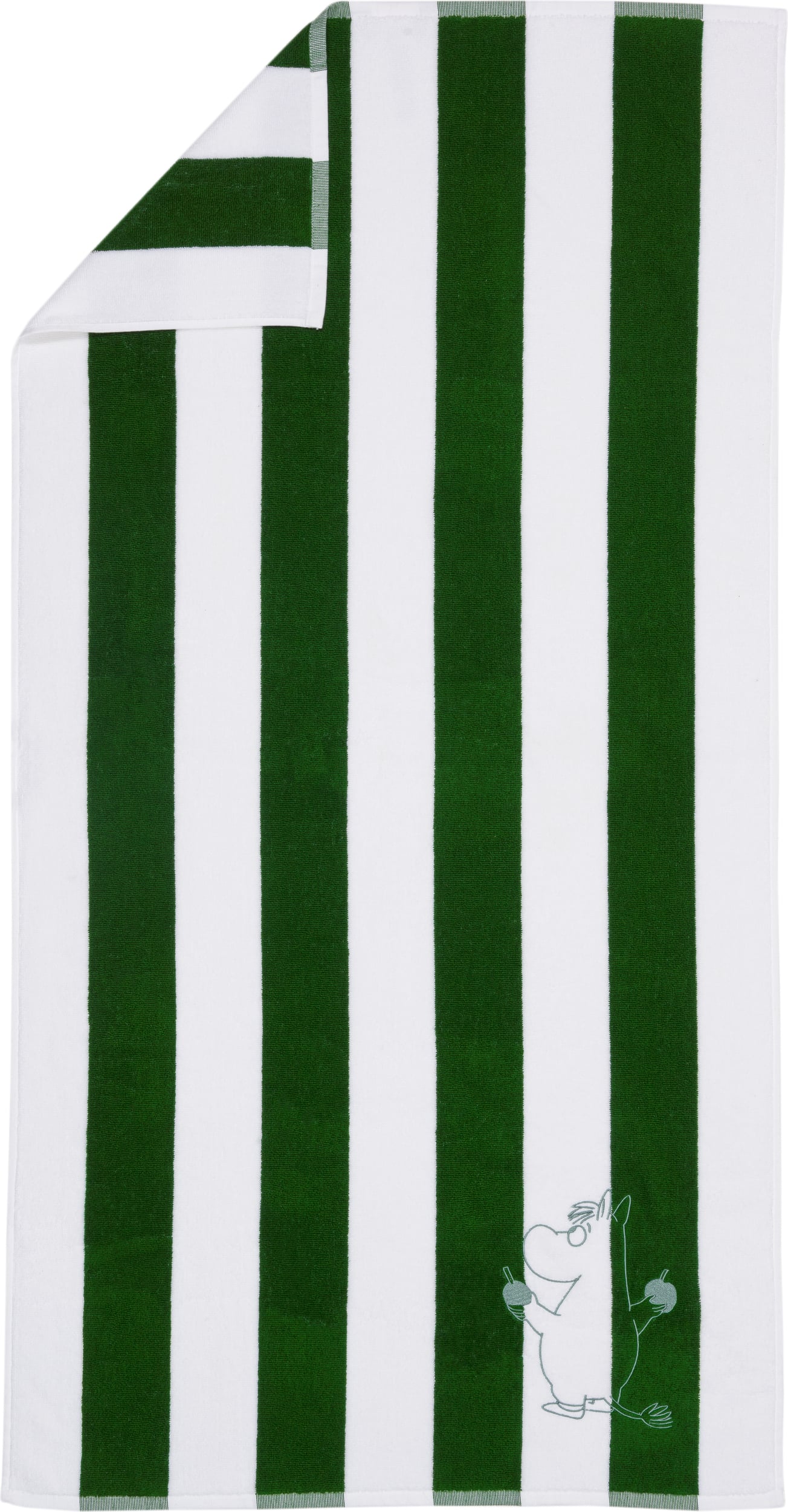 Handtuch Arabia Finland Mumin Gift of Love 70 x 140 cm, aus Bio-Baumwolle