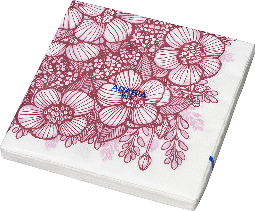 Huvila Serviettes 33 cm, Lot de 20