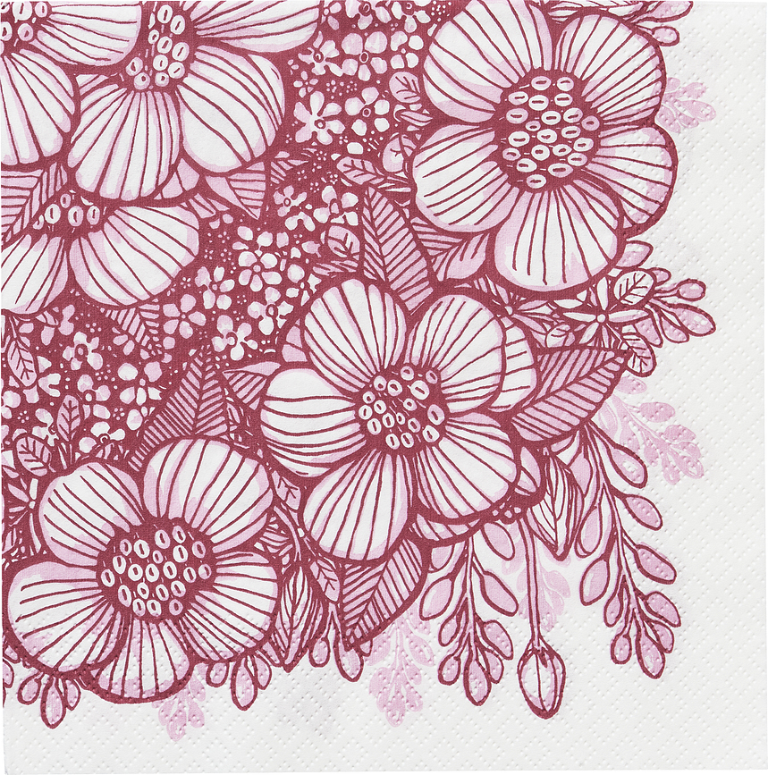 Huvila Serviettes 33 cm, Lot de 20