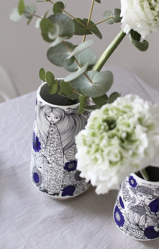 Jarrón Pastoraali, 19 cm