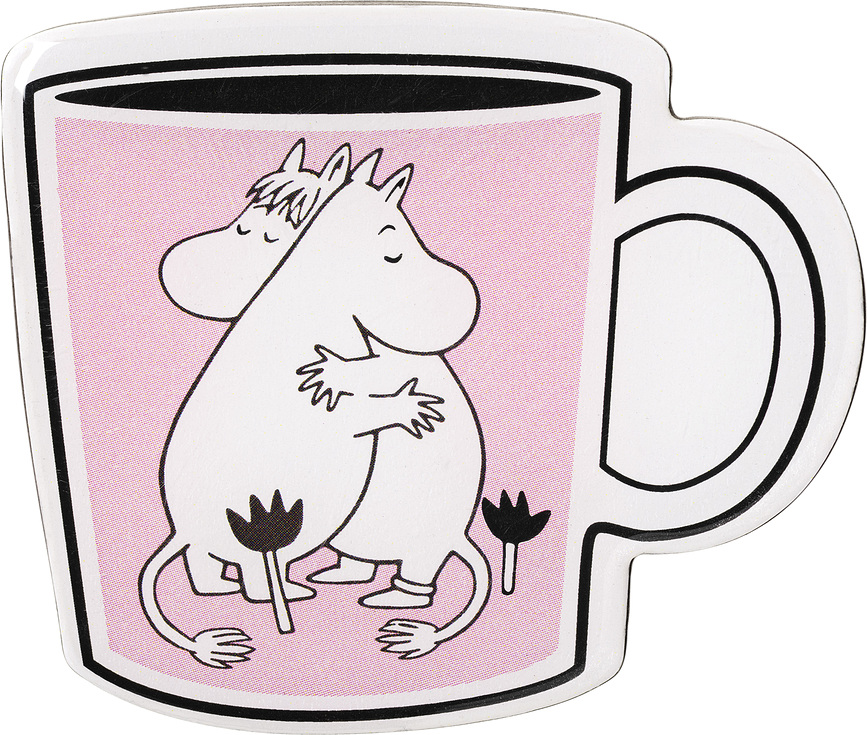 Koelkastmagneet Arabia Finland Moomins Love