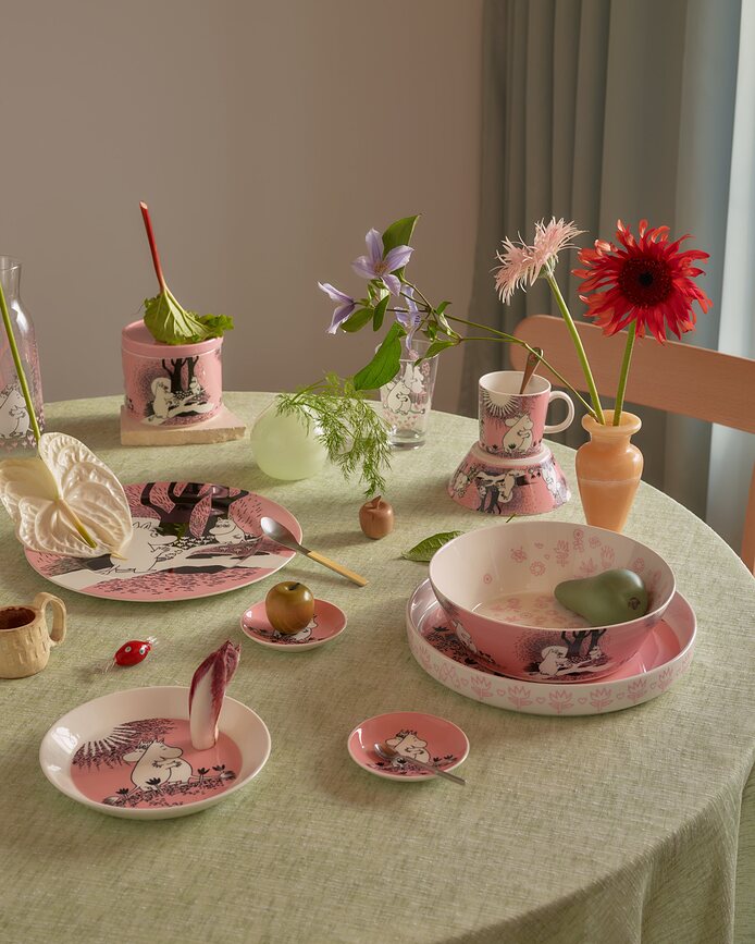 Krožnik Arabia Finland Moomin 'Love 30' 19 cm