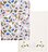 Kuchynské utierky Arabia Finland Muminovci Flower Garden 50 x 70 cm fialové 2 ks