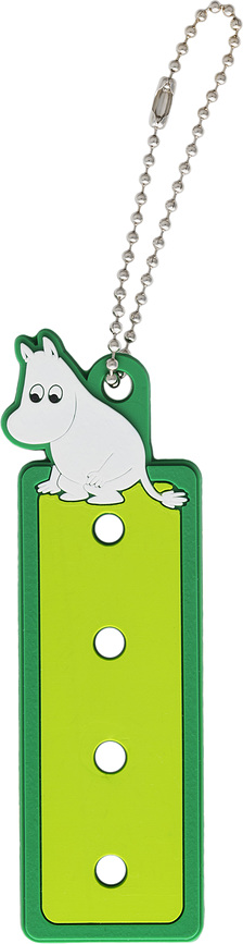 Llavero con espacio para pines Arabia Finland Moomin Moomintroll