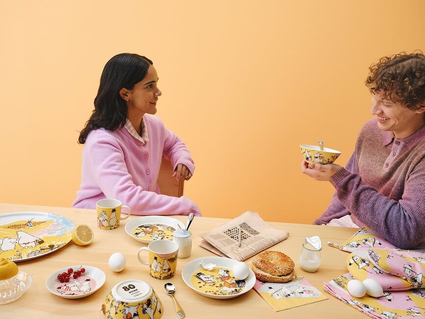 Manopla de Cocina Arabia Finland Moomin, violeta