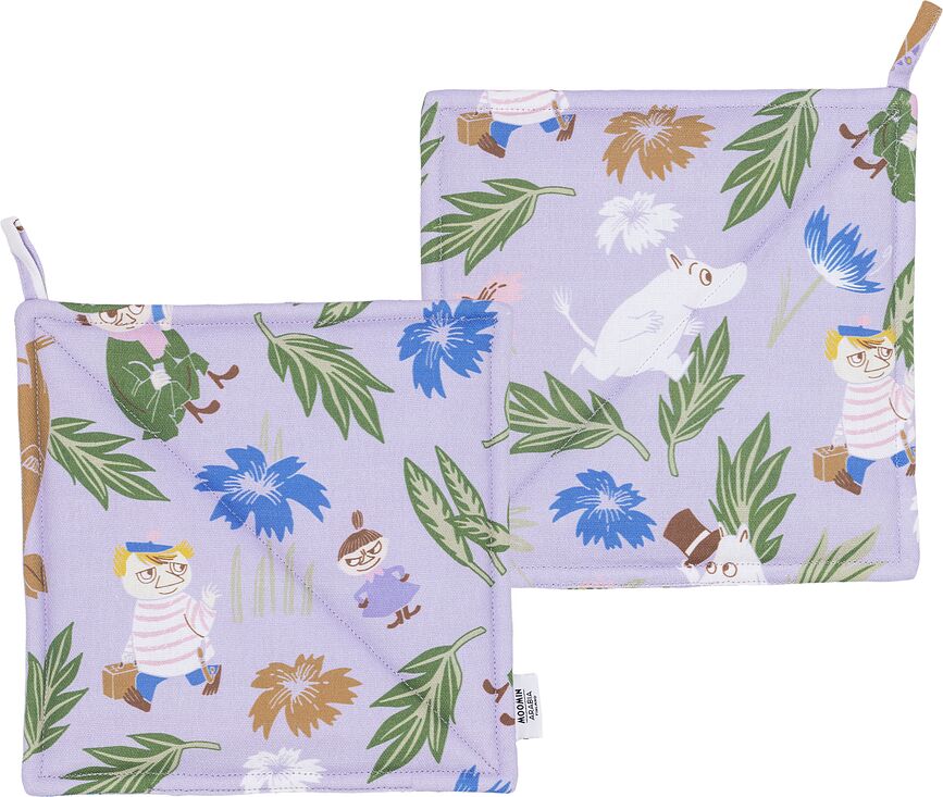 Manoplas de Cocina Arabia Finland Moomin, Pack de 2 unidades