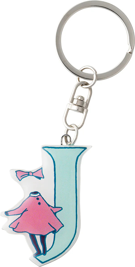 Μπρελόκ Alphabets Moomin J