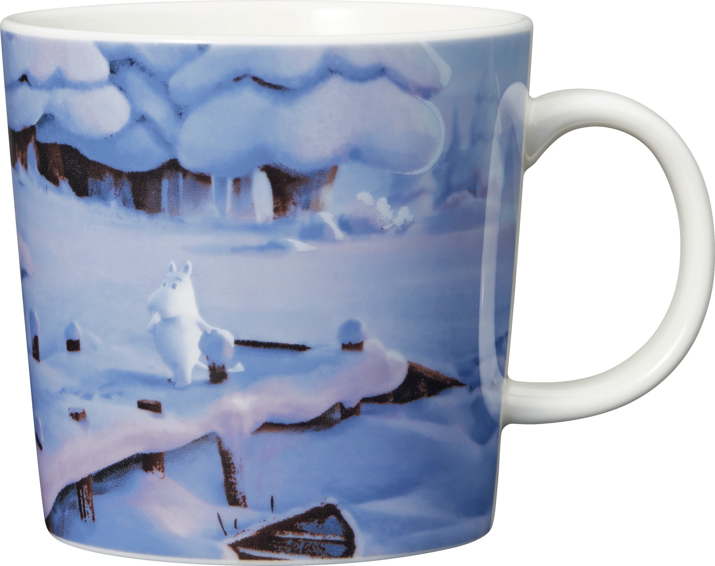 Arabia Finland Becher Mumins II Midwinter