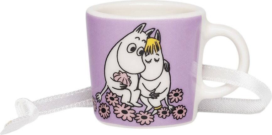 Pendentif tasse Arabia Finland Moomin Sweethearts mini