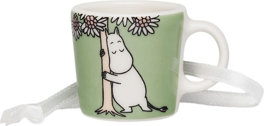 Pendentif tasse Arabia Finland Moomins 'Loving Care' mini