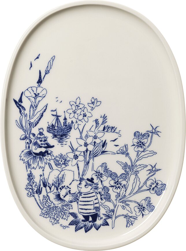 Plat de service Arabia Finland Moomin Haru 17 cm