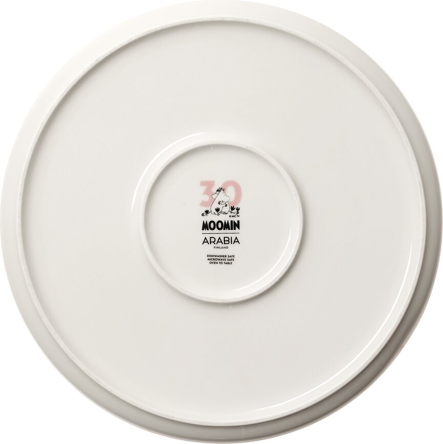 Plat de service Arabia Finland Moomin 'Love 30' 28 cm