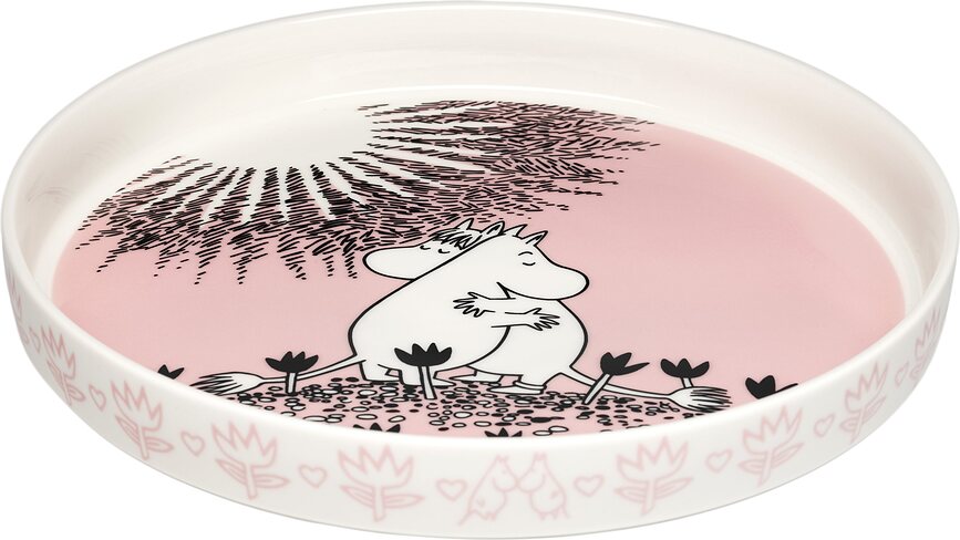 Plat de service Arabia Finland Moomin 'Love 30' 28 cm