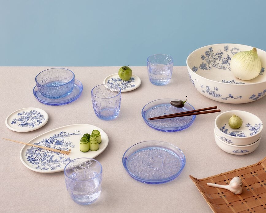 Plato de aperitivos Arabia Finland Moomin Haru Sniff 12 cm