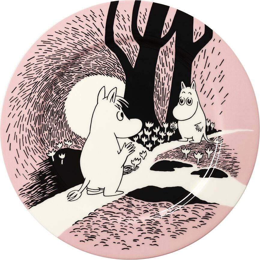 Plato para servir Arabia Finland Moomin 'Love 30' 30 cm