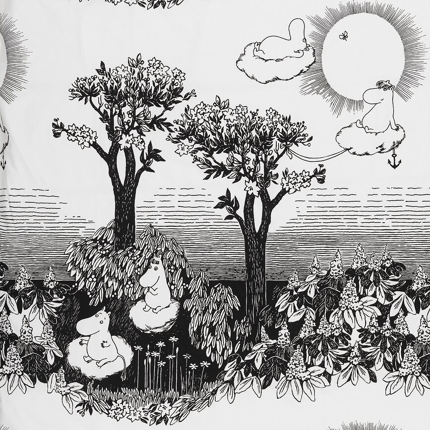 Funda de almohada Arabia Finland Moomin Dreaming 50 x 60 cm