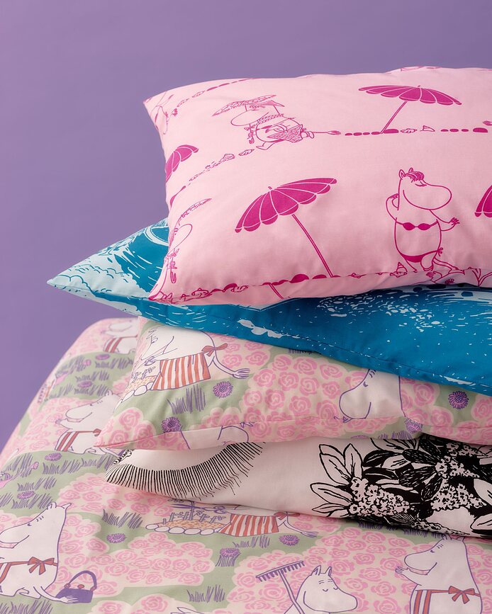 Funda de almohada Arabia Finland Moomin Sailing 50 x 70 cm