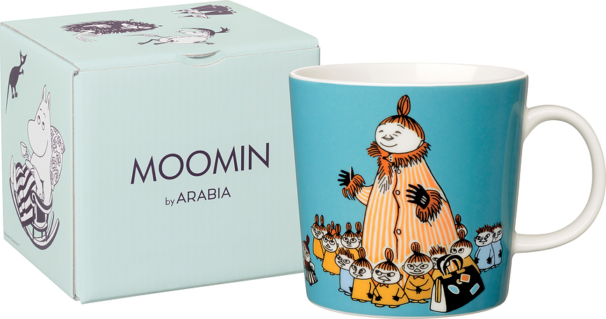 Skodelica Arabia Finland Box Moomin Mama Małej Mi, modra