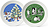 Тарілки Arabia Finland Муміни Drawing & Christmas 19 см, 2 шт.