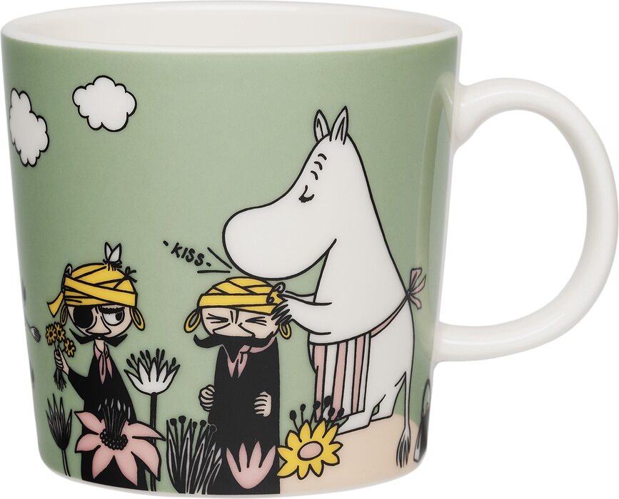 Tasse Arabia Finland Moomins 'Loving Care'