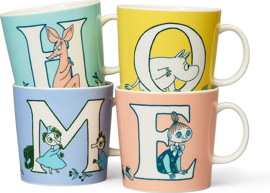 Taza Arabia Finland Mumin ABC Z, 400 ml