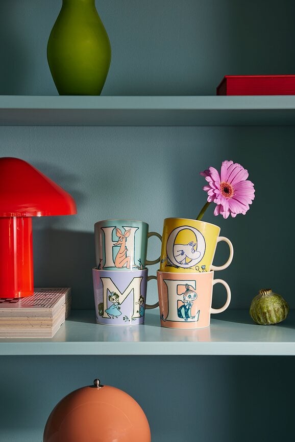 Taza Arabia Finland Mumin ABC Z, 400 ml