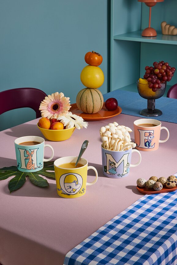 Taza Arabia Finland Mumin ABC Z, 400 ml