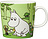 Taza Arabia Finland Moomin, diseño Muminek, verde