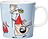 Taza Arabia Finland Moomin Fillyjonk, gris
