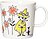 Taza Arabia Finland Moomin Snufkin, blanca